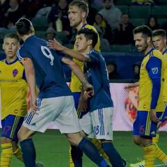 Zlatan y Galaxy con elogios para conocidos de afición en México