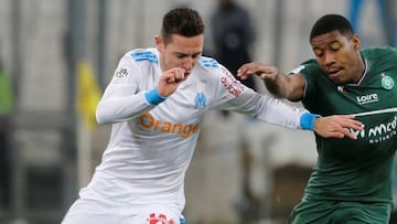 Thauvin con el Olympique de Marsella. 