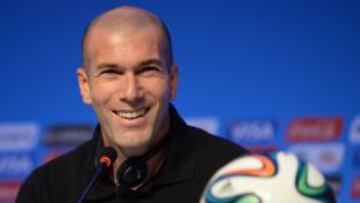 Zinedine Zidane, en Brasil