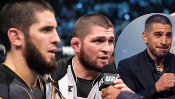 Khabib Nurmagomedov: “Es injusto que la UFC obligue a Makhachev a pelear con Topuria”