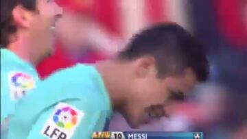 El gol de Alexis en el Barcelona que no aparece en los registros
