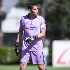 Jesús Corona vuelve a jugar con Cruz Azul