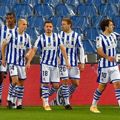 Aprobados y suspensos de la Real: ruina tras 80 minutos