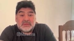 Maradona explota contra su hija: "No me muero y no les voy a dejar nada, lo donaré todo"
