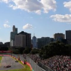 El Porsche cazado a 297 iba como Raikkonen en Australia