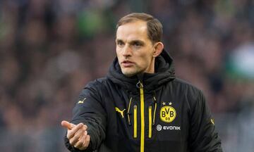 Dortmund's head coach Thomas Tuchel