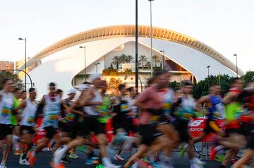 Las mejores imágenes del Maratón de Valencia