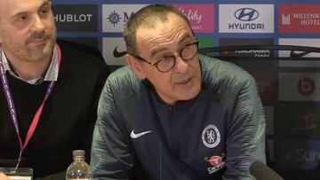 Sarri: "No nos podemos permitir la salida de Hazard"