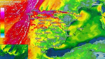 Aviso especial de AEMET por la borrasca Karlotta: las zonas dónde afectará