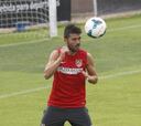Simeone prueba con Villa en el posible once para Las Palmas