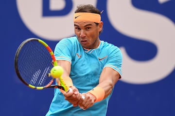 Rafael Nadal se impuso 6-3 y 6-3 sobre David Ferrer en los octavos de final del Conde de Godó de Barcelona. 