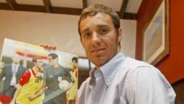 Helguera con la foto