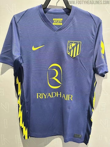 Imagen de la posible segunda equipaci車n del Atl谷tico de Madrid para la temporada 2025-26