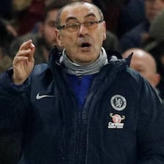 Sarri y la no convocatoria de Morata: "Era innecesario tener a dos delanteros en el banquillo"