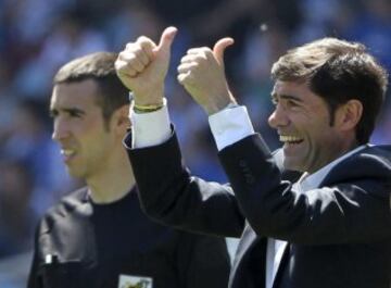 El entrenador del Villarreal C.F, Marcelino García.