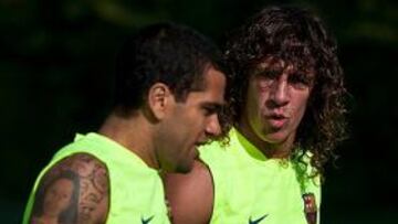 Alves: "No estamos preocupados por si va a jugar Villa"