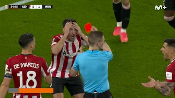 Se va a hablar décadas en Bilbao: la roja que prácticamente elimina al Athletic de ‘su’ Europa League