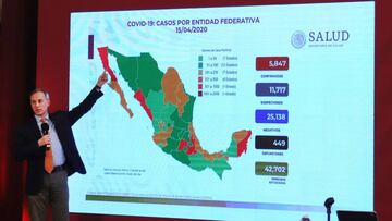 Coronavirus: Conferencia de la Secretaría de Salud en directo, 19 de abril