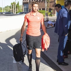 Sergi Gómez, el único sin minutos ante el Hoffenheim