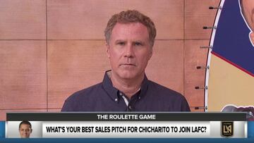 El actor Will Ferrell quiere al "Chicharito" Hern¨¢ndez en MLS