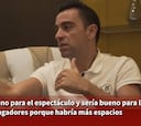 La revolucionara idea de Xavi para 'arreglar' el fútbol