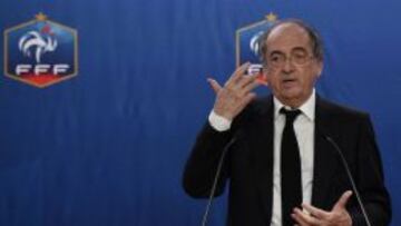 El presidente de la Federación Francesa de Fútbol, Noël Le Graët.