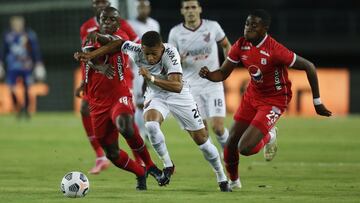 Am&eacute;rica de Cali cay&oacute; en la ida de los octavos de final de la Copa Sudamericana 1-0 ante Athletico Paranaense.