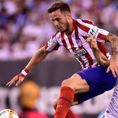 Saúl encarnó en el derbi
la mejor versión de Gabi