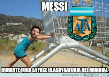 Los memes del Ecuador-Argentina: Messi el héroe del partido