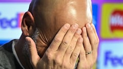 Guardiola incrédulo y sin saber qué contestar: la pregunta que lo despistó por completo