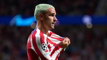 Griezmann, en el Atleti-Oporto.