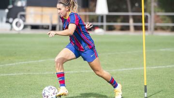 Mariona Caldentey, jugadora del Bar&ccedil;a.