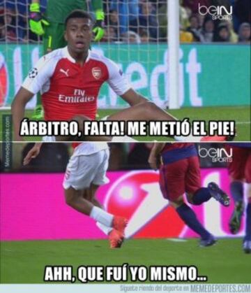 Los memes más divertidos del Barcelona-Arsenal de Champions