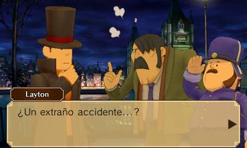 Captura de pantalla - El Profesor Layton vs. Phoenix Wright: Ace Attorney (3DS)