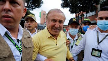 Rodolfo Hernández, candidato a la presidencia de Colombia.