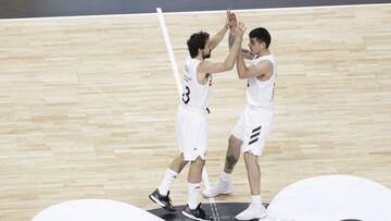 Sergio Llull y Gabriel Deck, en la Copa de 2019. 