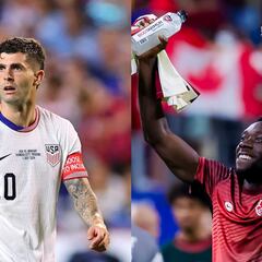 Christian Pulisic y Alphonso Davies compiten por el premio al jugador del año de Concacaf