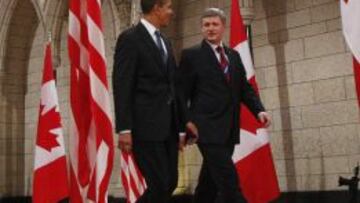 El presidente de EE. UU., Barack Obama, y el primer ministro canadiense, Stephen Harper, han apostado una caja de cervezas en los duelos de hockey entre los dos pa&iacute;ses en los Juegos de Sochi.