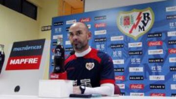 Paco Jémez, en rueda de prensa.