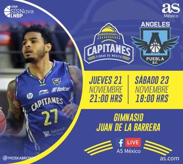 Capitanes CDMX vuelven del receso ante el sotanero del Oeste