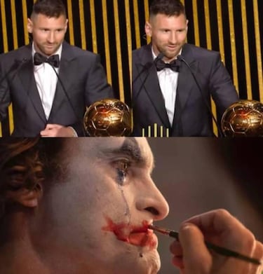Los mejores memes del Balón de Oro 2023
