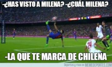 Los memes más divertidos del Barcelona-Sevilla