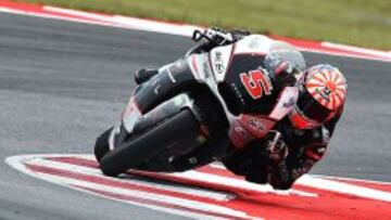 Johann Zarco no dio opción en Misano.