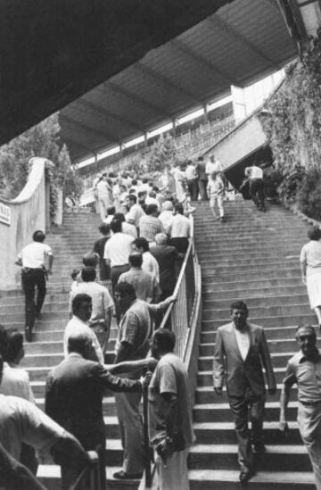 50th anniversary of inauguration of the Vicente Calderón stadium