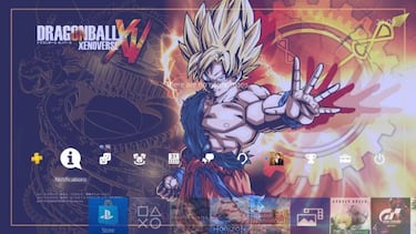 Consigue gratis este tema de Dragon Ball Xenoverse para PS4
