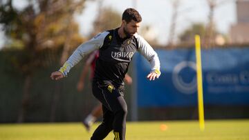 Ríos no está contento con su paso por el Real Murcia.