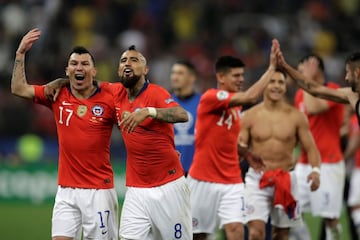 ¡A semifinales! Chile vence y celebra en la Copa América