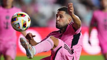 Tata Martino llena de elogios a Jordi Alba en el primer partido de Inter Miami en los playoffs de la MLS