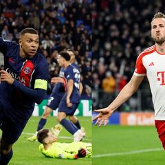 Mbappé y Kane marcan el ritmo en PSG y Bayern Múnich