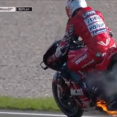 Quartararo manda con la Ducati de Pirro en llamas
